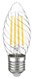 Лампа светодиодная CT35 свеча витая прозрачная 7Вт 230В 4000К E27 серия 360